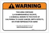 Warning: Prop 65 2,4 Diaminoanisole Sulfate - Label