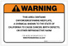 Warning: Prop 65 Dihydroergotamine Mesylate - Label