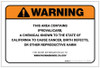 Warning: Prop 65 Iprovalicarb - Label