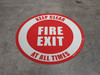 Fire Exit - Keep Clear Fire Exit - Keep Clear