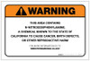 Warning: Prop 65 N-Nitrosodiphenylamine - Label Warning: Prop 65 N-Nitrosodiphenylamine - Label