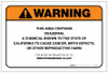 Warning: Prop 65 Oxazepam - Label