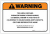Warning: Prop 65 Phenazopyridine Hydrochloride - Label