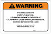 Warning: Prop 65 Phenylphosphine - Label Warning: Prop 65 Phenylphosphine - Label
