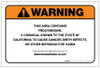 Warning: Prop 65 Procymidone - Label Warning: Prop 65 Procymidone - Label