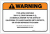 Warning: Prop 65 Trp-P-2 (Tryptophan-P-2) - Label