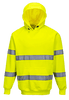 Hi-Vis Hooded Sweatshirt, Yellow
