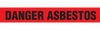 DANGER ASBESTOS - Barricade Tape (Case of 12 Rolls)
