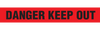 DANGER KEEP OUT - Barricade Tape (Case of 12 Rolls)