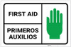 First Aid Bilingual Spanish - Label First Aid Bilingual Spanish - Label