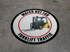 Watch Out For Forklift Traffic - Color Watch Out For Forklift Traffic - Color