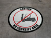 Caution No Forklift Area Caution No Forklift Area