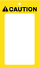 LabelTac® Caution Tag - Safety Yellow - Printable Tag Roll
