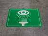 Emergency Eye Wash - Floor Marking Sign