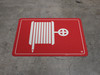 Fire Reel Hose - Floor Marking Sign