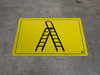 Ladder Parking - Floor Marking Sign Ladder Parking - Floor Marking Sign