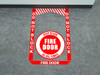 Fire Door - Pre Made Floor Sign Bundle Fire Door - Pre Made Floor Sign Bundle