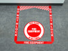 Fire Equipment - Pre Made Floor Sign Bundle Fire Equipment - Pre Made Floor Sign Bundle