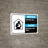 Notice: Bilingual Spanish Safe Baby Site Landscape