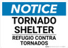 Notice: Bilingual Spanish Tornado Shelter Landscape Notice: Bilingual Spanish Tornado Shelter Landscape