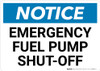 Notice: Emergency Fuel Pump Shut-off with Icon Landscape