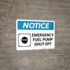 Notice: Emergency Fuel Pump Shut-Off Landscape Notice: Emergency Fuel Pump Shut-Off Landscape