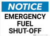 Notice: Emergency Fuel Shut-Off Landscape
