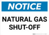 Notice: Natural Gas Shut-Off Landscape Notice: Natural Gas Shut-Off Landscape
