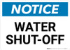 Notice: Water Shut-Off Landscape Notice: Water Shut-Off Landscape