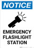 Notice: Emergency Flashlight Station flashlight Icon Portrait