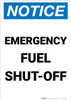 Notice: Emergency Fuel Shut-Off Portrait