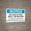 Notice: In Case of Fire/Spill/Release Use Pump Shut-off Landscape Notice: In Case of Fire/Spill/Release Use Pump Shut-off Landscape