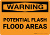 Warning: Potential Flash Flood Areas Landscape Warning: Potential Flash Flood Areas Landscape