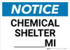 Notice: Chemical Shelter Mile Landscape