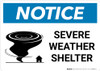 Notice: Severe Weather Shelter Landscape