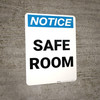 Notice: Safe Room Portrait Notice: Safe Room Portrait