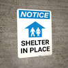Notice: Shelter In Place Portrait