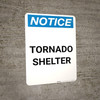 Notice: Tornado Shelter Portrait