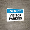Notice: Visitor Parking Landscape Notice: Visitor Parking Landscape