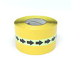 SafetyTac® Glowstripe: Arrows Repeating - Inline Printed Floor Marking Tape SafetyTac® Glowstripe: Arrows Repeating - Inline Printed Floor Marking Tape