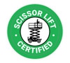 Scissor Lift Certified - Hard Hat Sticker Scissor Lift Certified - Hard Hat Sticker