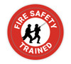 Fire Safety Trained - Hard Hat Sticker Fire Safety Trained - Hard Hat Sticker