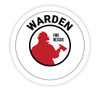 Warden Fire Rescue - Hard Hat Sticker