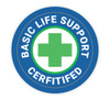 Basic Life Support Certified - Hard Hat Sticker Basic Life Support Certified - Hard Hat Sticker