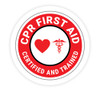 CPR First Aid - Hard Hat Sticker