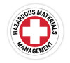 Hazardous Materials Management - Hard Hat Sticker Hazardous Materials Management - Hard Hat Sticker
