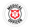 Medical Officer - Hard Hat Sticker
