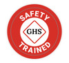 GHS Safety Trained - Hard Hat Sticker