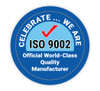 ISO 9002 - Offical World-Class Quality Manufacturer - Hard Hat Sticker ISO 9002 - Offical World-Class Quality Manufacturer - Hard Hat Sticker