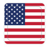 American Flag Square - Hard Hat Sticker American Flag Square - Hard Hat Sticker
